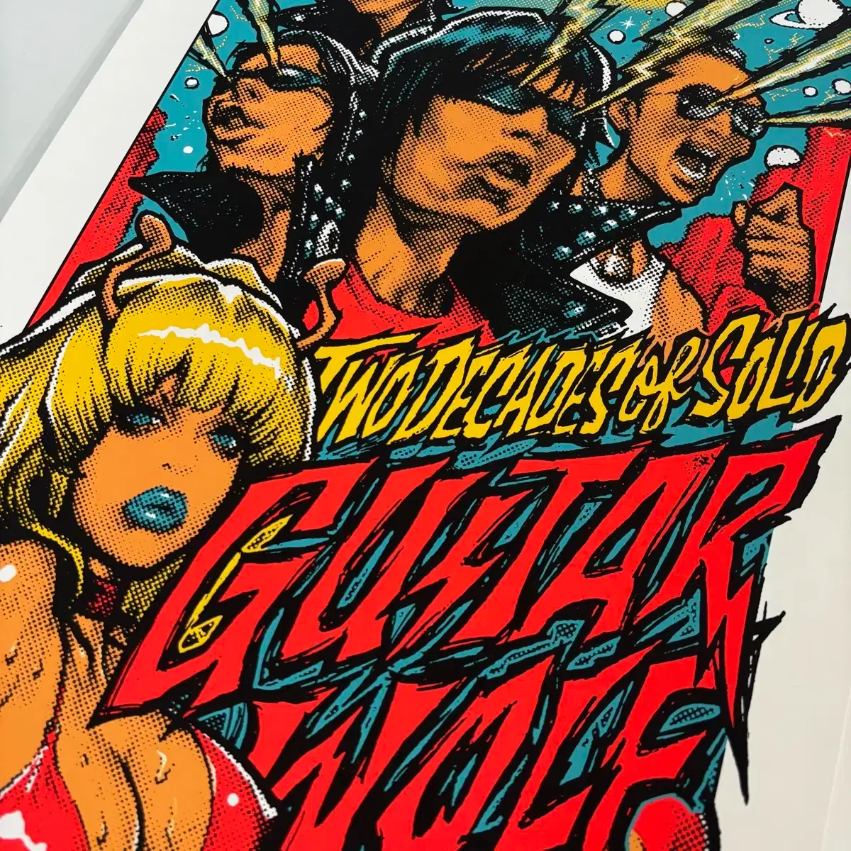 Rockin' Jelly Bean - Guitar Wolf POSTER | Bunjang Global